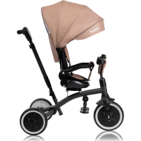 LIONELO Tříkolka 2v1 Tris Plus Beige Sand