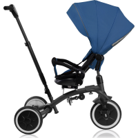 LIONELO Tříkolka 2v1 Tris Plus Blue Denim