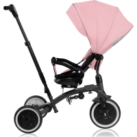 LIONELO Tříkolka 2v1 Tris Plus Pink Rose