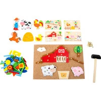 small foot Dřevěná kreativní hra farma