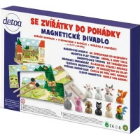 Detoa Magnetické divadlo se zvířátky do pohádky