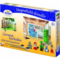 Detoa Dětské divadlo magnetické - Červená Karkulka