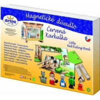 Detoa Dětské divadlo magnetické - Červená Karkulka