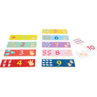 small foot Dřevěné puzzle Počítání
