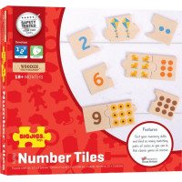 Bigjigs Toys Edukativní puzzle počítání