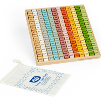 Bigjigs Toys Vzdělávací tabulka - násobilka