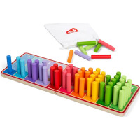 Bigjigs Toys Duhové počítací tyčinky
