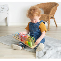 Bigjigs Toys Duhové počítadlo