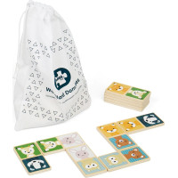Bigjigs Toys Domino lesní zvířátka