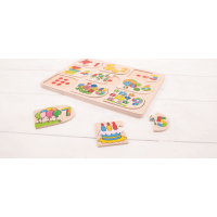 Bigjigs Toys Obrázkové počítací puzzle