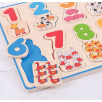 Bigjigs Toys Počítací puzzle 2