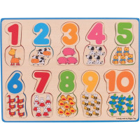 Bigjigs Toys Počítací puzzle 2