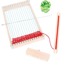 Bigjigs Toys Dřevěný tkalcovský stav
