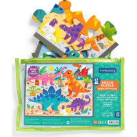 Mudpuppy Puzzle Silní dinosauři 12 dílů