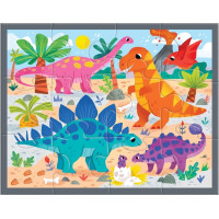 Mudpuppy Puzzle Silní dinosauři 12 dílů