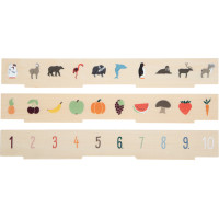 small foot Obrázková vkládačka třídění