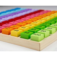 Bigjigs Toys Zásobník Dřevěná čísla