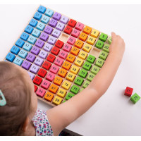 Bigjigs Toys Zásobník Dřevěná čísla