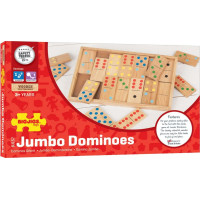 Bigjigs Toys Velké dřevěné domino