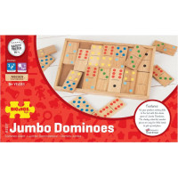 Bigjigs Toys Velké dřevěné domino