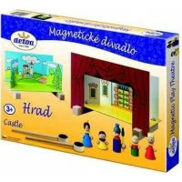 Detoa Dětské divadlo magnetické - Hrad