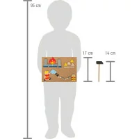small foot Kreativní zatloukací hra Hasiči