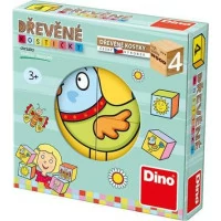 Dino Kostičky pro nejmenší dětičky 4 ks