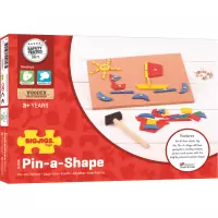 Bigjigs Toys Kreativní zatloukací hra