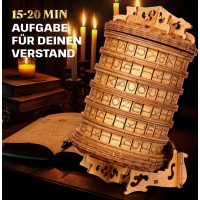 EscapeWelt Dřevěný hlavolam Cryptex