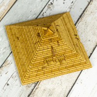 EscapeWelt 3D dřevěná mechanická skládačka hlavolamu Pyramida