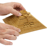 EscapeWelt 3D dřevěná mechanická skládačka hlavolamu Pyramida