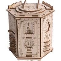 EscapeWelt 3D dřevěná mechanická skládačka hlavolamu Fort Knox Pro