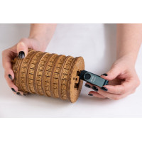 EscapeWelt Dřevěný hlavolam Cryptex