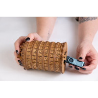 EscapeWelt Dřevěný hlavolam Cryptex