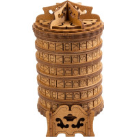 EscapeWelt Dřevěný hlavolam Cryptex