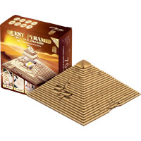 EscapeWelt 3D dřevěná mechanická skládačka hlavolamu Pyramida