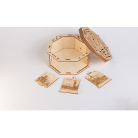 EscapeWelt 3D dřevěná skládačka Secret Box