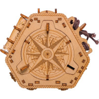 EscapeWelt 3D dřevěný hlavolam "Blackbeard's Compass