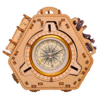 EscapeWelt 3D dřevěný hlavolam "Blackbeard's Compass