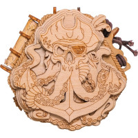 EscapeWelt 3D dřevěný hlavolam "Blackbeard's Compass