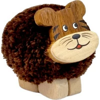 2Kids Toys Dřevěná figurka XL pompon Tygr