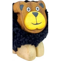 2Kids Toys Dřevěná figurka XL pompon Medvěd