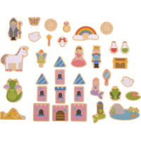 Bigjigs Toys Magnetky pohádkové