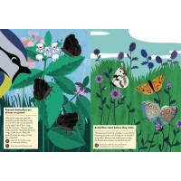 Chronicle Books Kniha aktivit se samolepkami my nature Motýli světa