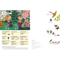 Chronicle Books Kniha aktivit se samolepkami my nature Motýli světa