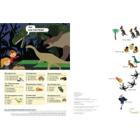 Chronicle Books Kniha aktivit se samolepkami V době dinosaurů