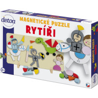 Detoa Magnetické puzzle Rytíři