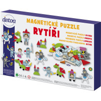 Detoa Magnetické puzzle Rytíři