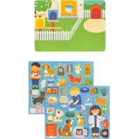Petit Collage Magnetická tabulka veterinární klinika