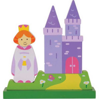 Bigjigs Toys Magnetické vertikální puzzle zámek